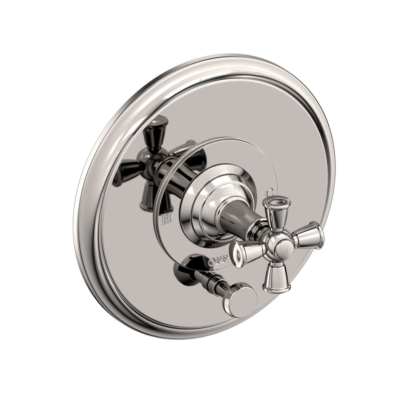 Newport Brass 5-2402BP Aylesbury Balanced Pressure Tub & Shower Diverter Plate with Handle. Less Showerhead, arm and flange.