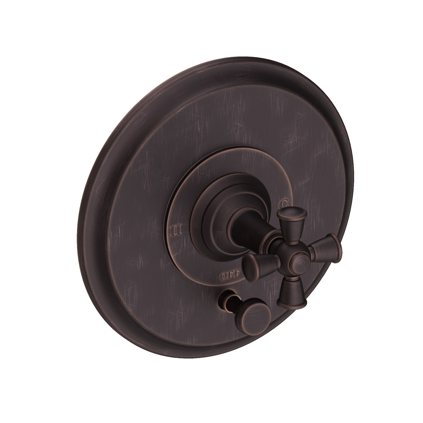 Newport Brass 5-2402BP Aylesbury Balanced Pressure Tub & Shower Diverter Plate With Handle