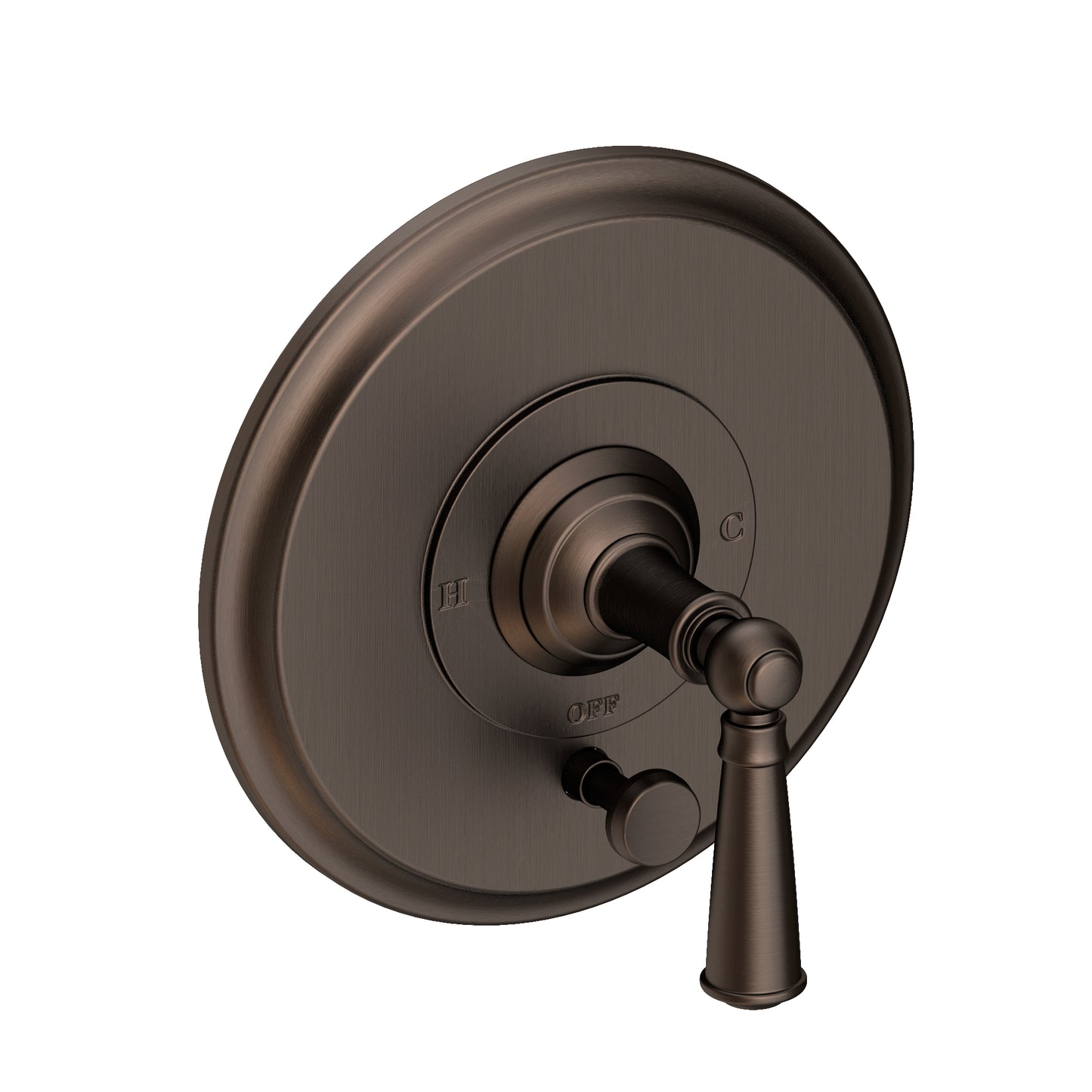 Newport Brass 5-2412BP Aylesbury Balanced Pressure Tub & Shower Diverter Plate with Handle. Less Showerhead, arm and flange.