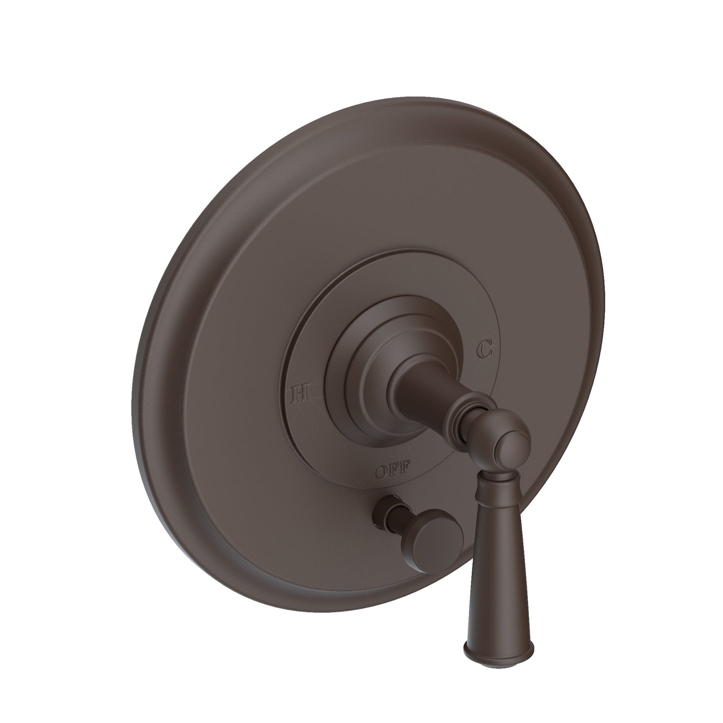 Newport Brass 5-2412BP Aylesbury Balanced Pressure Tub & Shower Diverter Plate with Handle. Less Showerhead, arm and flange.