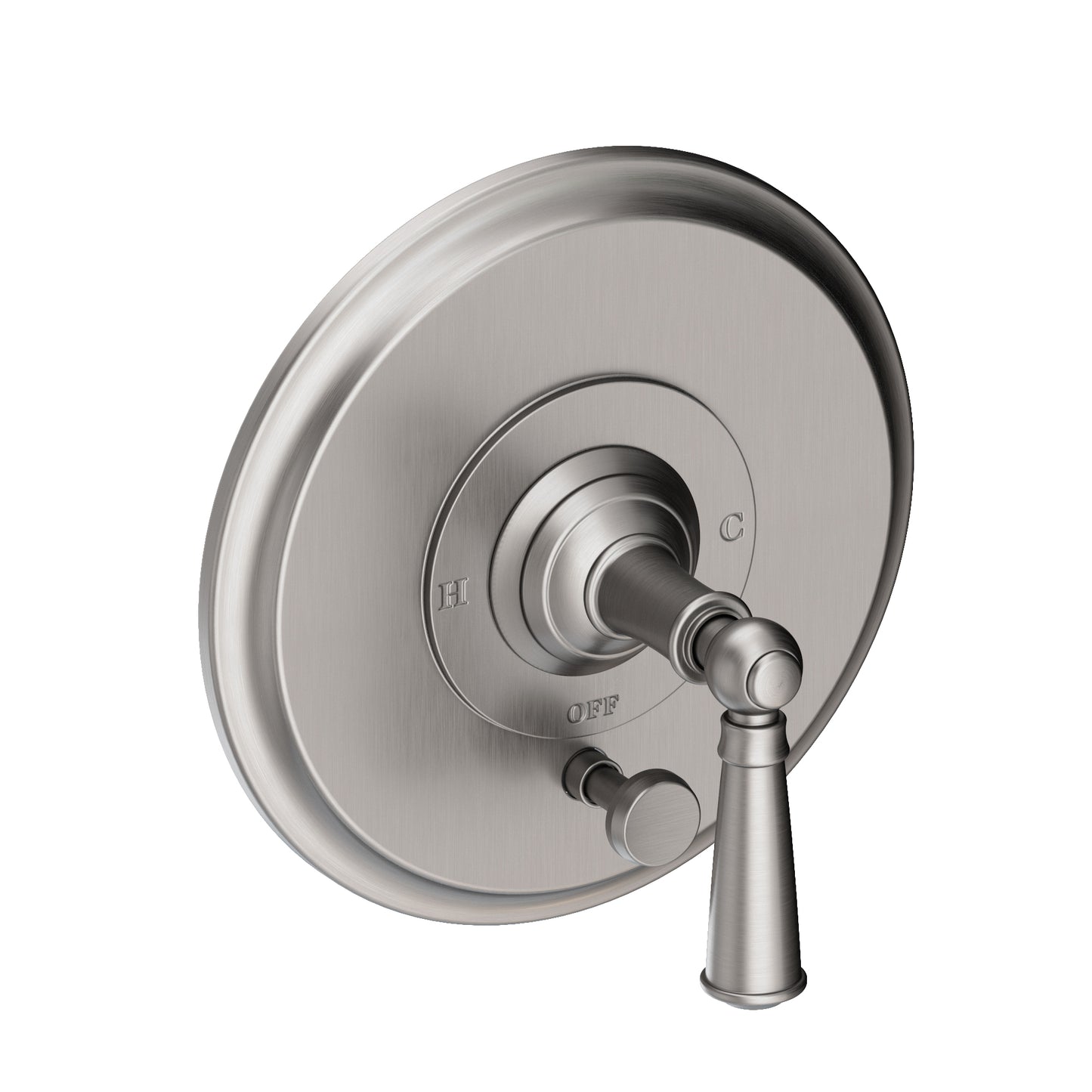 Newport Brass 5-2412BP Aylesbury Balanced Pressure Tub & Shower Diverter Plate with Handle. Less Showerhead, arm and flange.