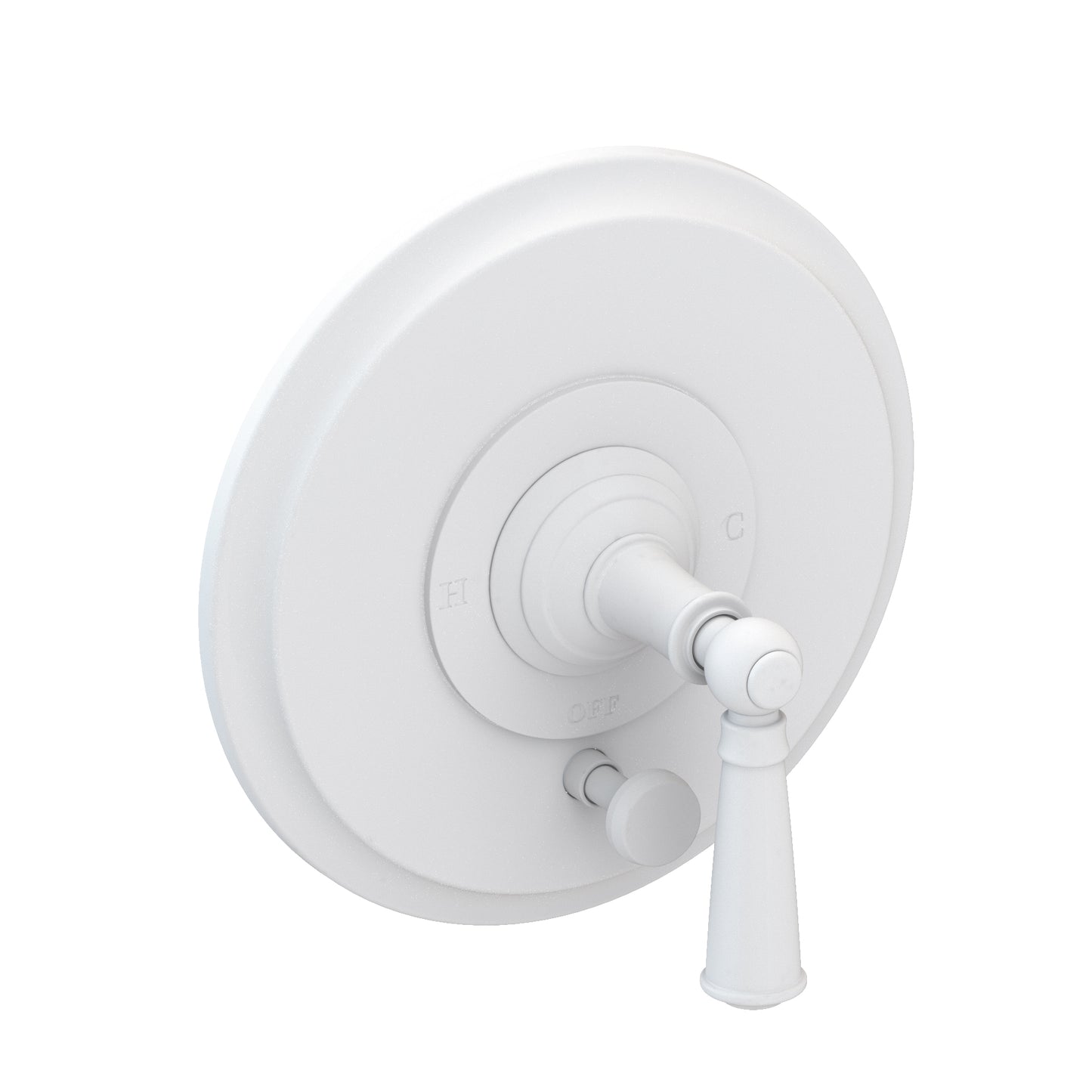 Newport Brass 5-2412BP Aylesbury Balanced Pressure Tub & Shower Diverter Plate with Handle. Less Showerhead, arm and flange.