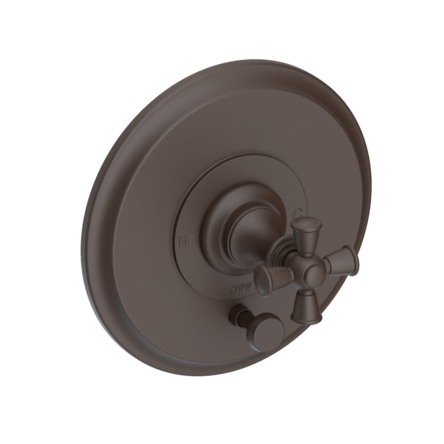 Newport Brass 5-2442BP Sutton Balanced Pressure Tub & Shower Diverter Plate with Handle. Less Showerhead, arm and flange.