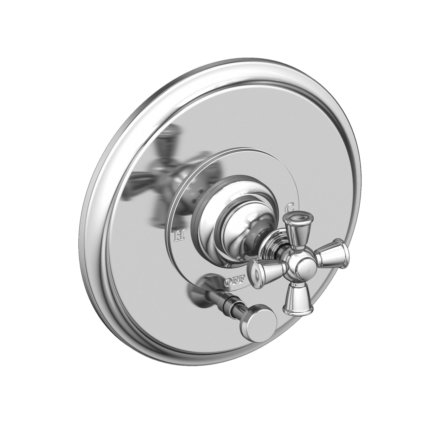Newport Brass 5-2442BP Sutton Balanced Pressure Tub & Shower Diverter Plate with Handle. Less Showerhead, arm and flange.