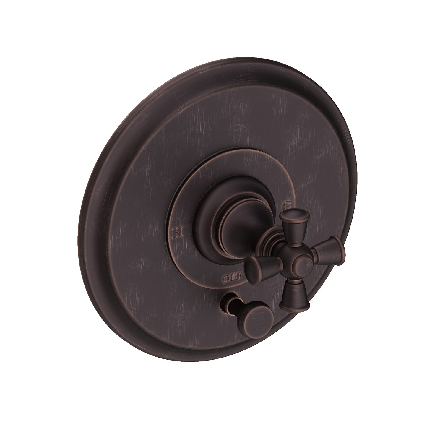 Newport Brass 5-2442BP Sutton Balanced Pressure Tub & Shower Diverter Plate with Handle. Less Showerhead, arm and flange.