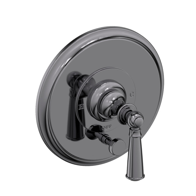 Newport Brass 5-2452BP Sutton Balanced Pressure Tub & Shower Diverter Plate with Handle. Less Showerhead, arm and flange.