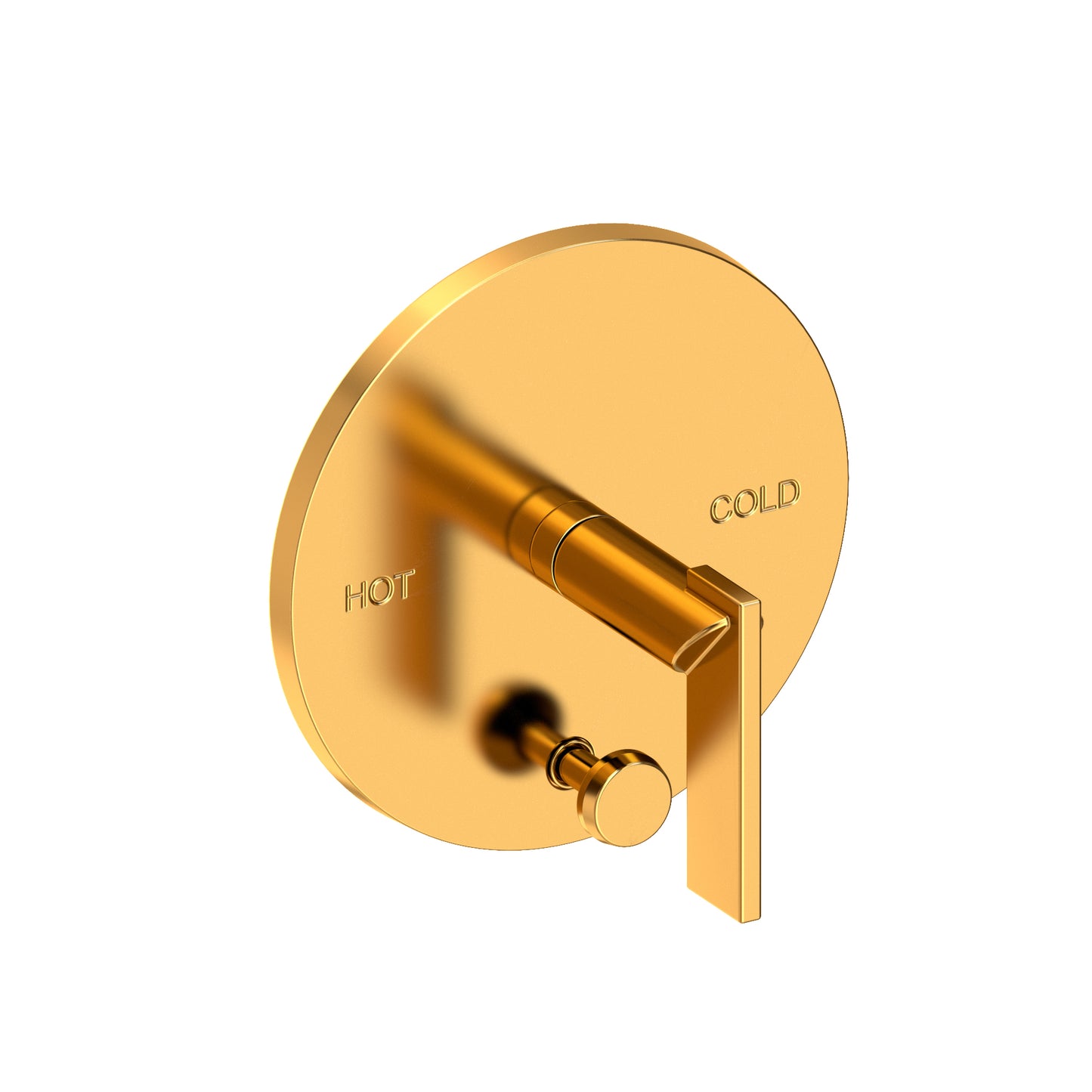 Newport Brass 5-2492BP Keaton Balanced Pressure Tub & Shower Diverter Plate with Handle. Less Showerhead, arm and flange.