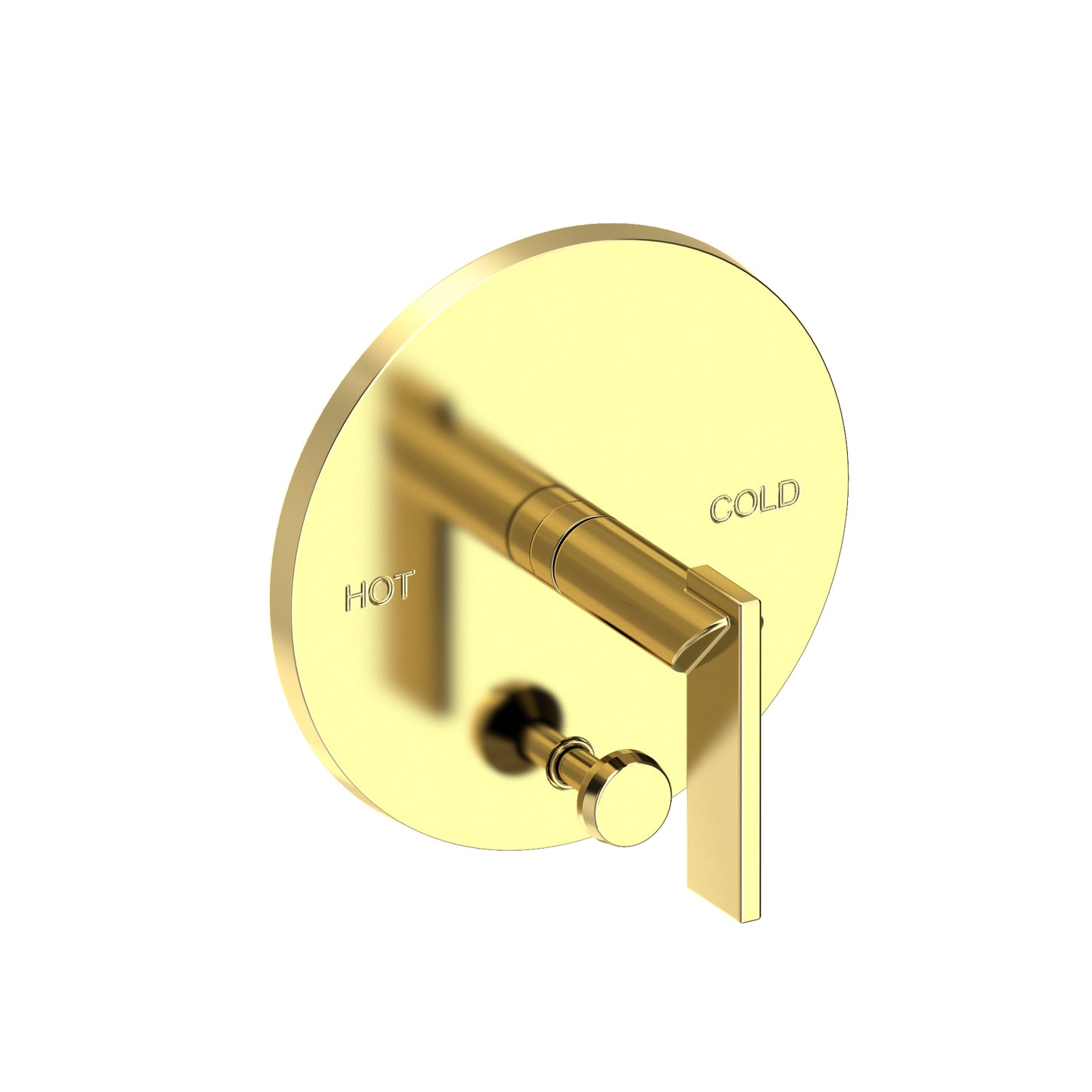 Newport Brass 5-2492BP Keaton Balanced Pressure Tub & Shower Diverter Plate with Handle. Less Showerhead, arm and flange.
