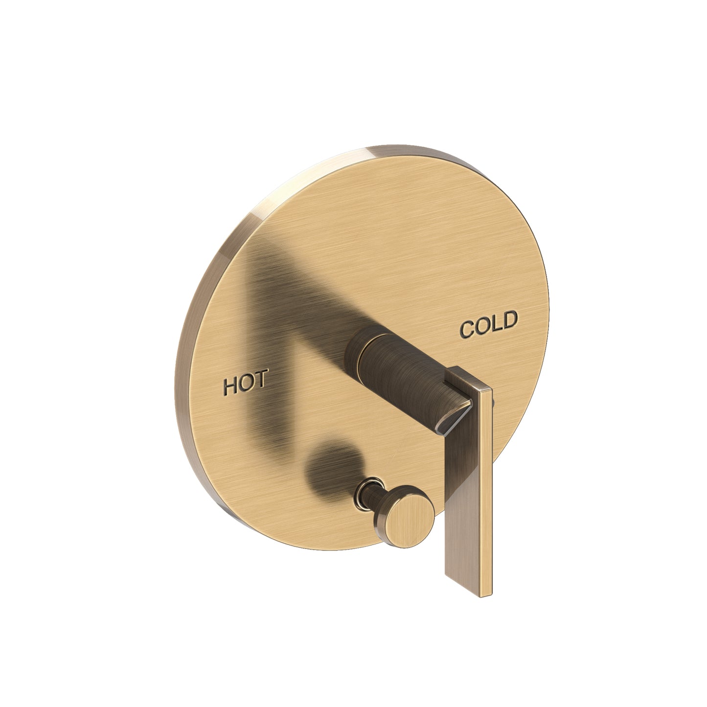 Newport Brass 5-2492BP Keaton Balanced Pressure Tub & Shower Diverter Plate with Handle. Less Showerhead, arm and flange.