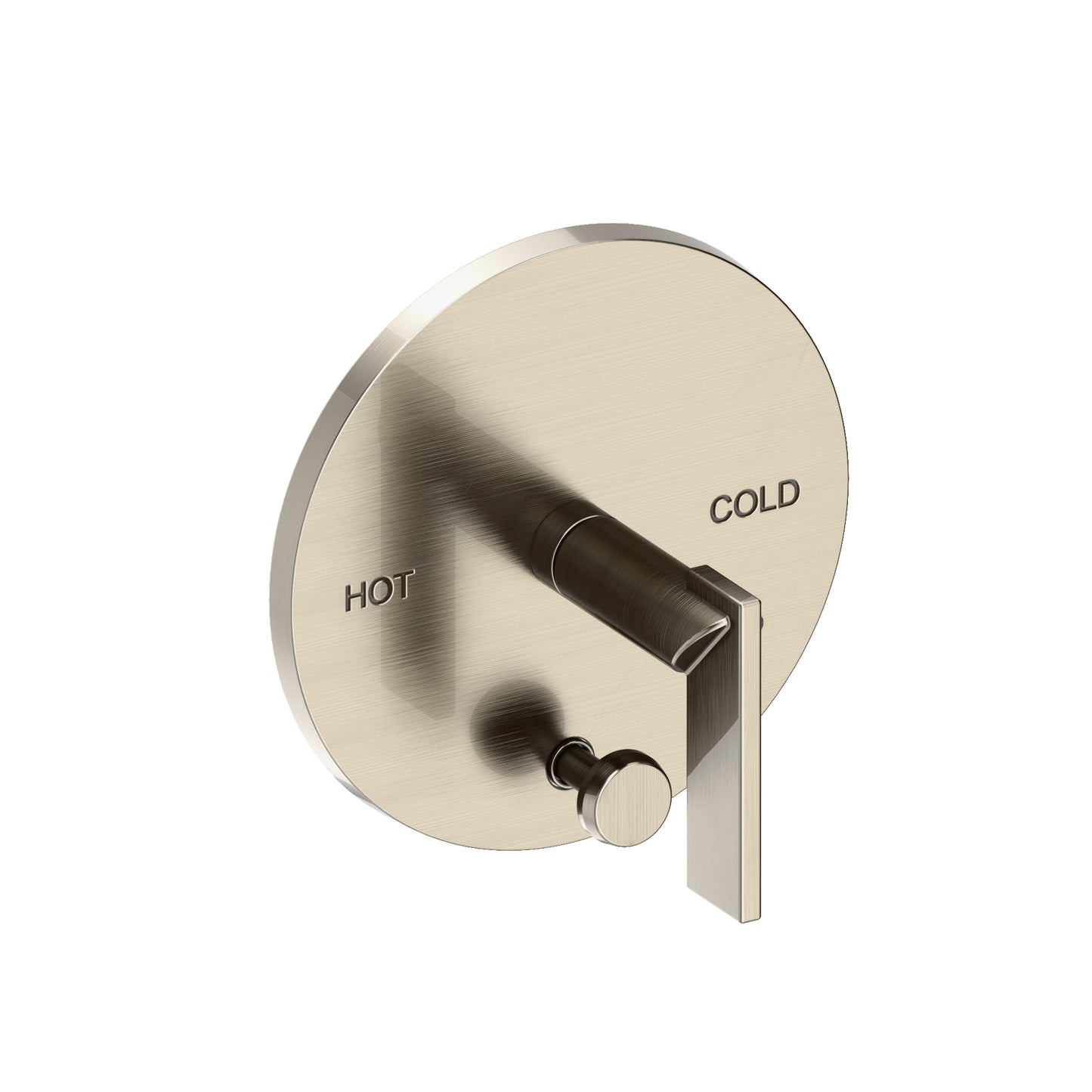 Newport Brass 5-2492BP Keaton Balanced Pressure Tub & Shower Diverter Plate with Handle. Less Showerhead, arm and flange.