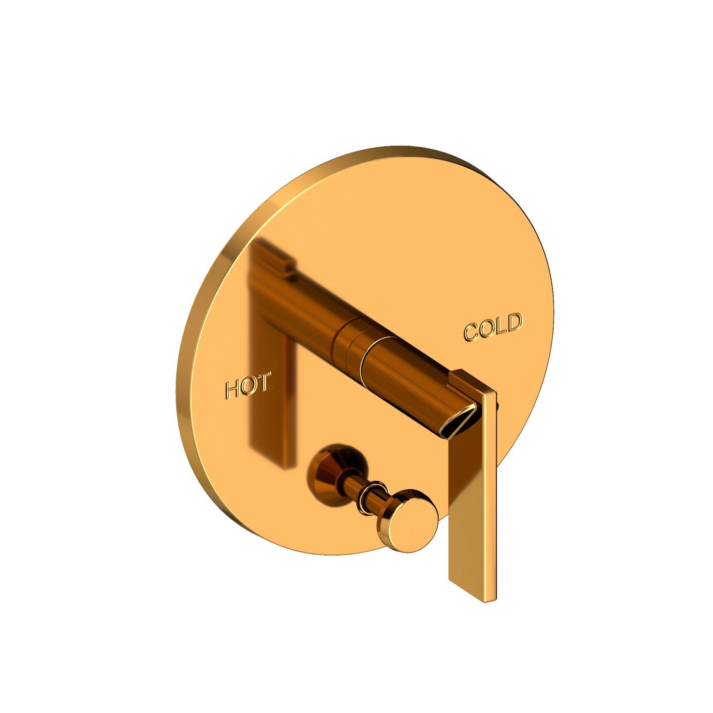 Newport Brass 5-2492BP Keaton Balanced Pressure Tub & Shower Diverter Plate with Handle. Less Showerhead, arm and flange.