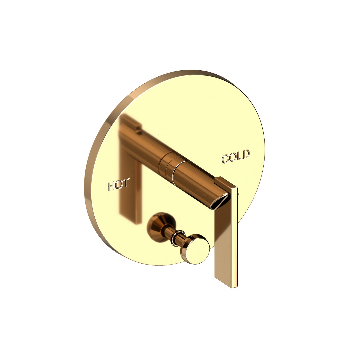 Newport Brass 5-2492BP Keaton Balanced Pressure Tub & Shower Diverter Plate with Handle. Less Showerhead, arm and flange.