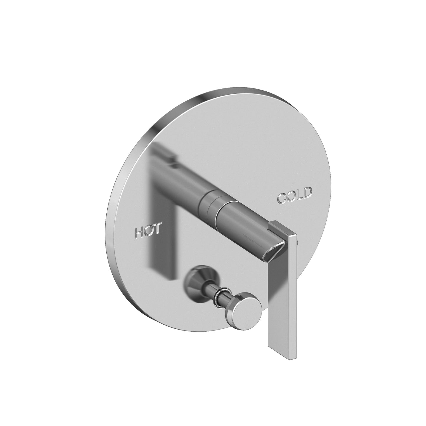 Newport Brass 5-2492BP Keaton Balanced Pressure Tub & Shower Diverter Plate with Handle. Less Showerhead, arm and flange.