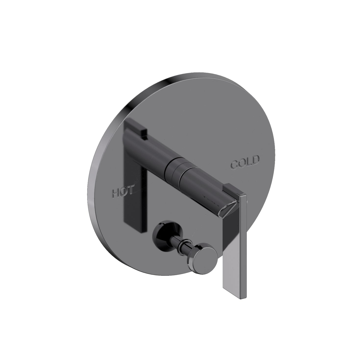 Newport Brass 5-2492BP Keaton Balanced Pressure Tub & Shower Diverter Plate with Handle. Less Showerhead, arm and flange.