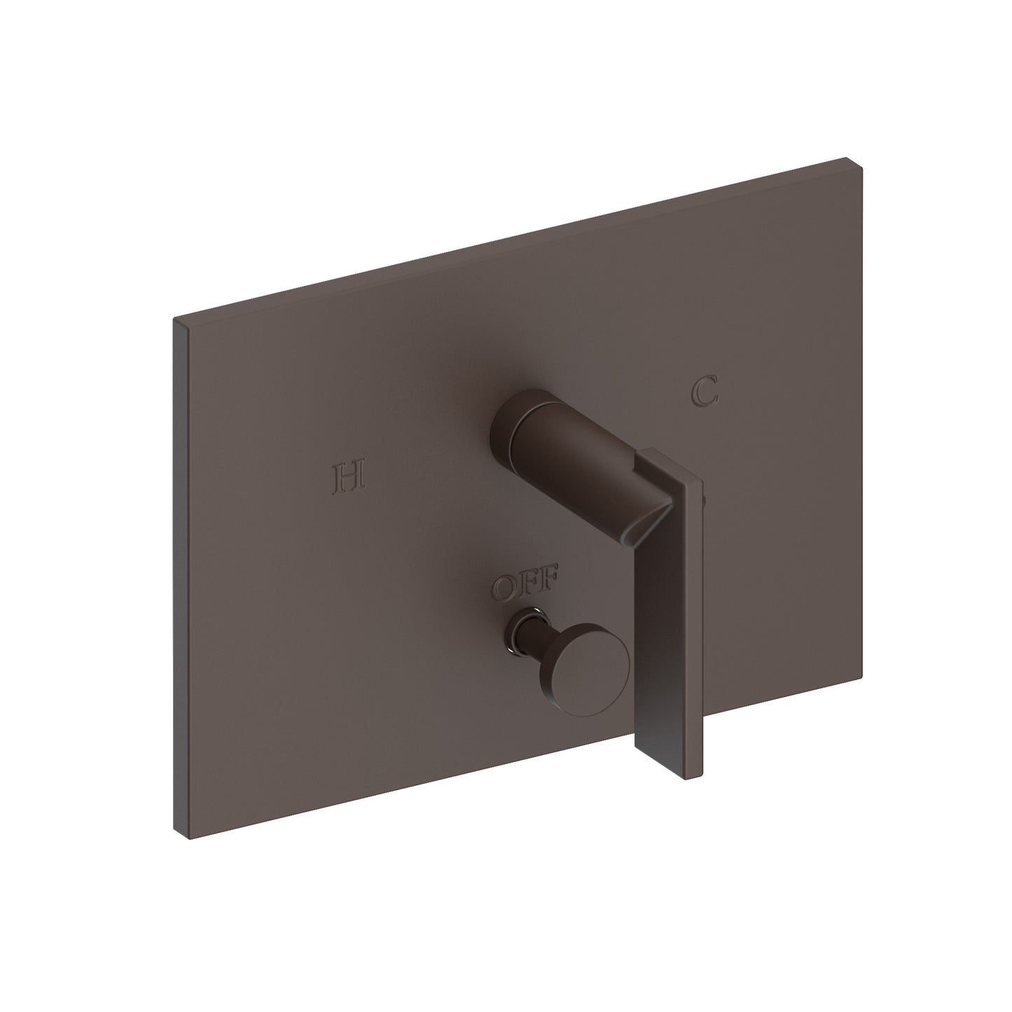 Newport Brass 5-2542BP Metro Balanced Pressure Tub & Shower Diverter Plate With Handle
