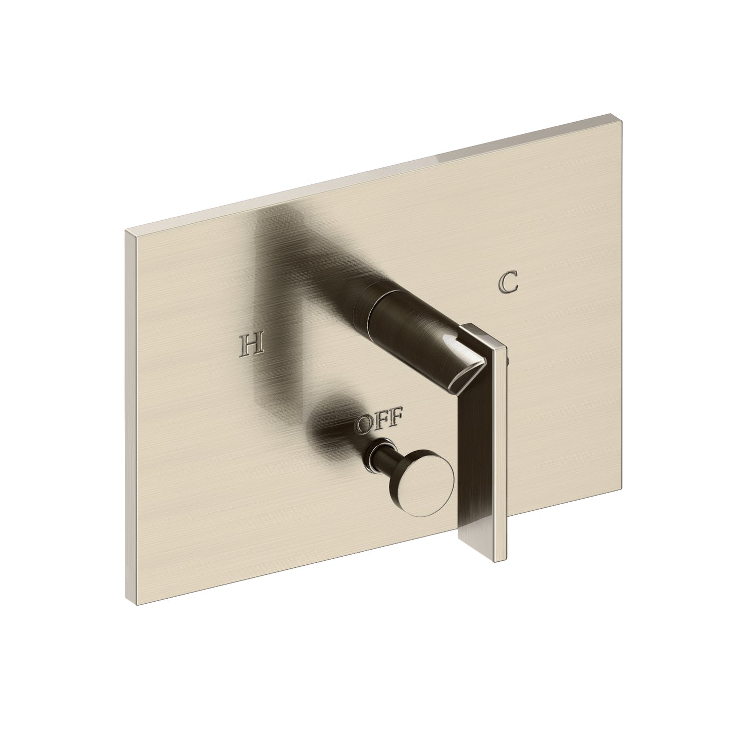 Newport Brass 5-2542BP Metro Balanced Pressure Tub & Shower Diverter Plate With Handle