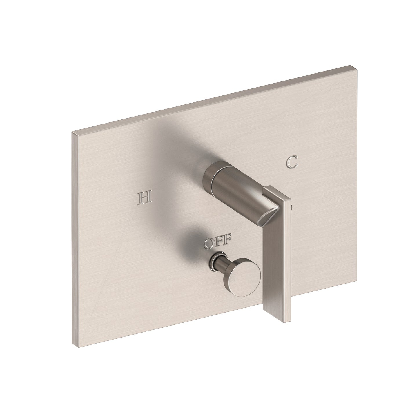 Newport Brass 5-2542BP Metro Balanced Pressure Tub & Shower Diverter Plate With Handle