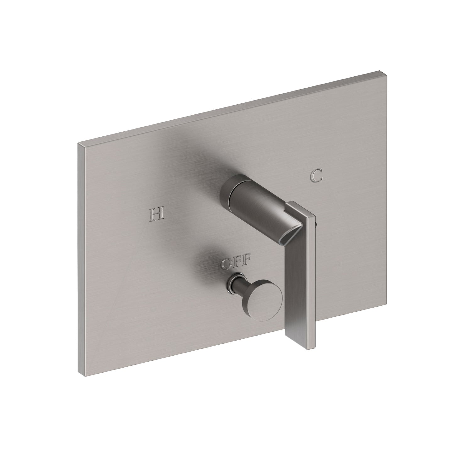 Newport Brass 5-2542BP Metro Balanced Pressure Tub & Shower Diverter Plate With Handle