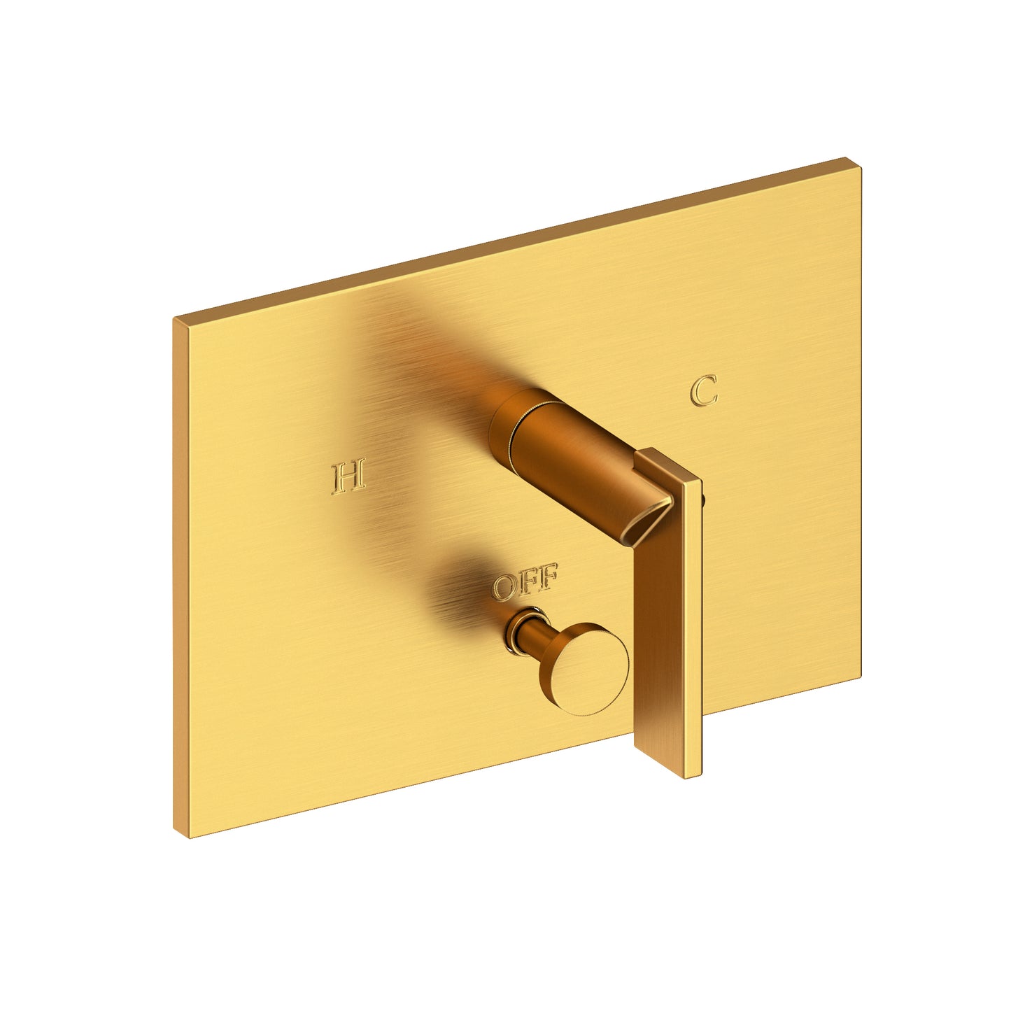 Newport Brass 5-2542BP Metro Balanced Pressure Tub & Shower Diverter Plate With Handle