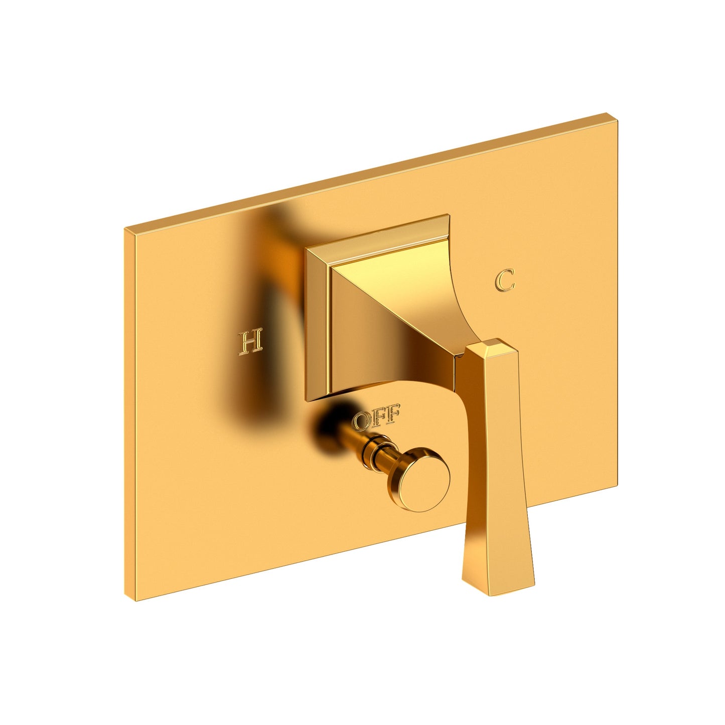 Newport Brass 5-2572BP Joffrey Balanced Pressure Tub & Shower Diverter Plate with Handle. Less Showerhead, arm and flange.