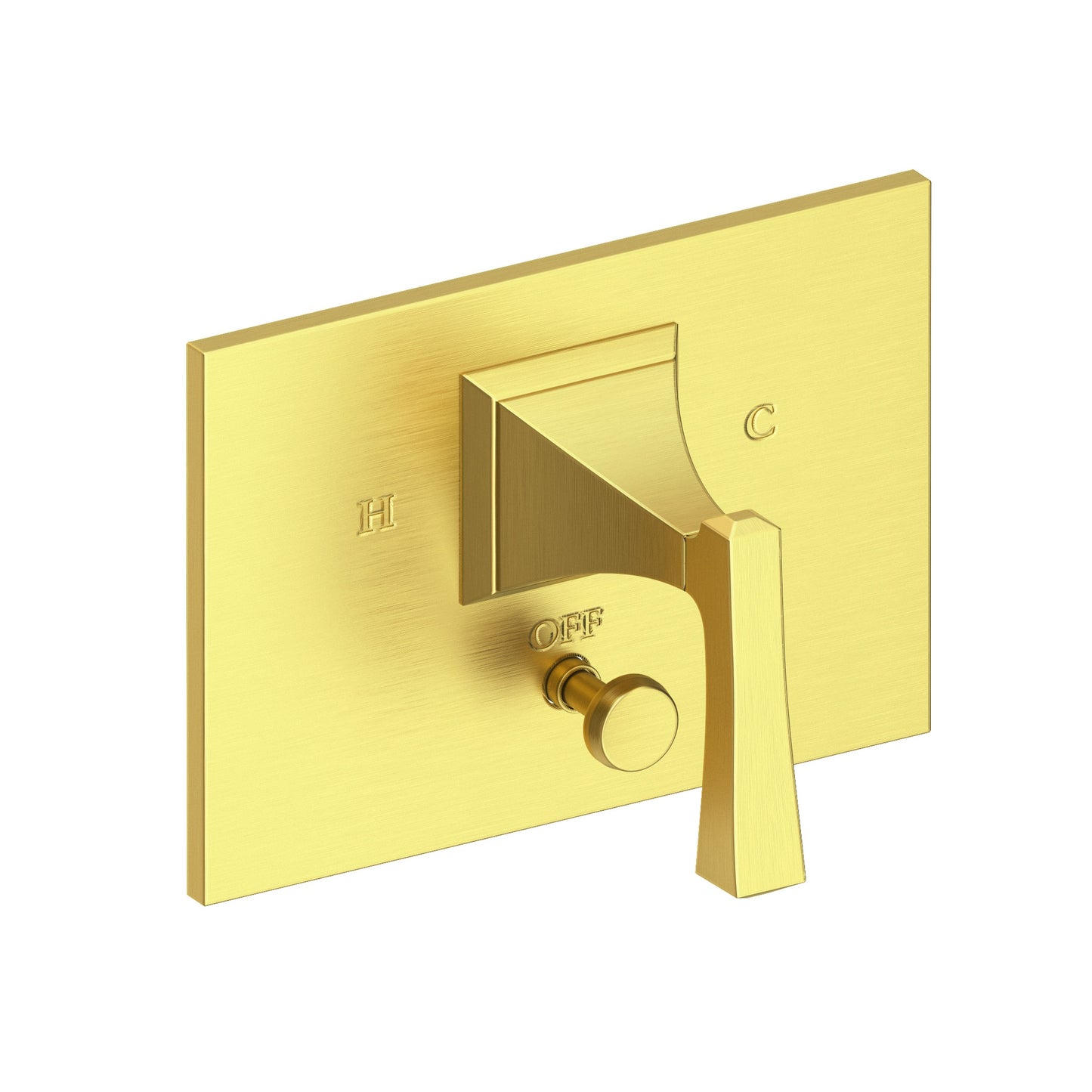Newport Brass 5-2572BP Joffrey Balanced Pressure Tub & Shower Diverter Plate with Handle. Less Showerhead, arm and flange.