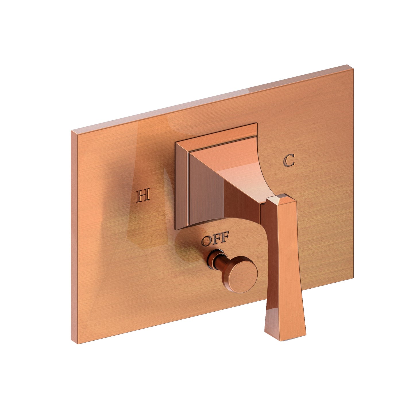 Newport Brass 5-2572BP Joffrey Balanced Pressure Tub & Shower Diverter Plate with Handle. Less Showerhead, arm and flange.