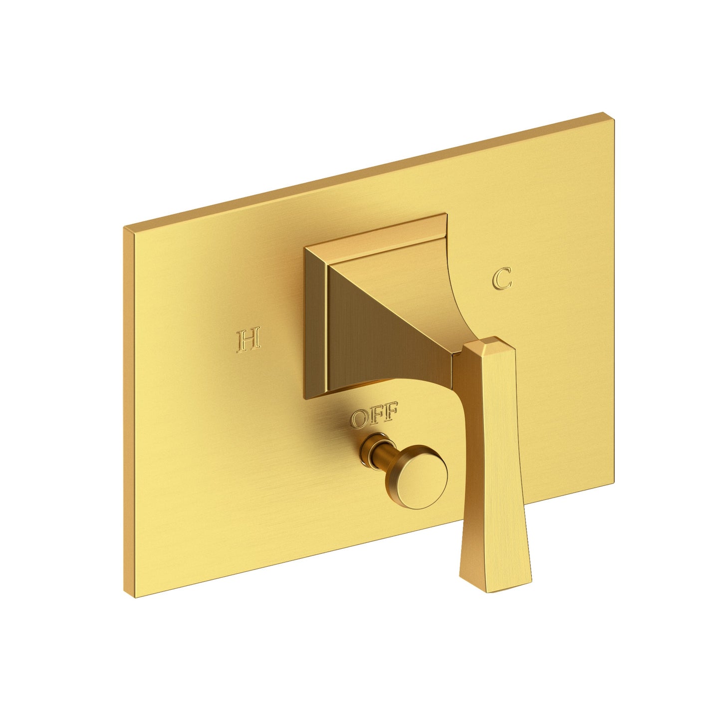 Newport Brass 5-2572BP Joffrey Balanced Pressure Tub & Shower Diverter Plate with Handle. Less Showerhead, arm and flange.