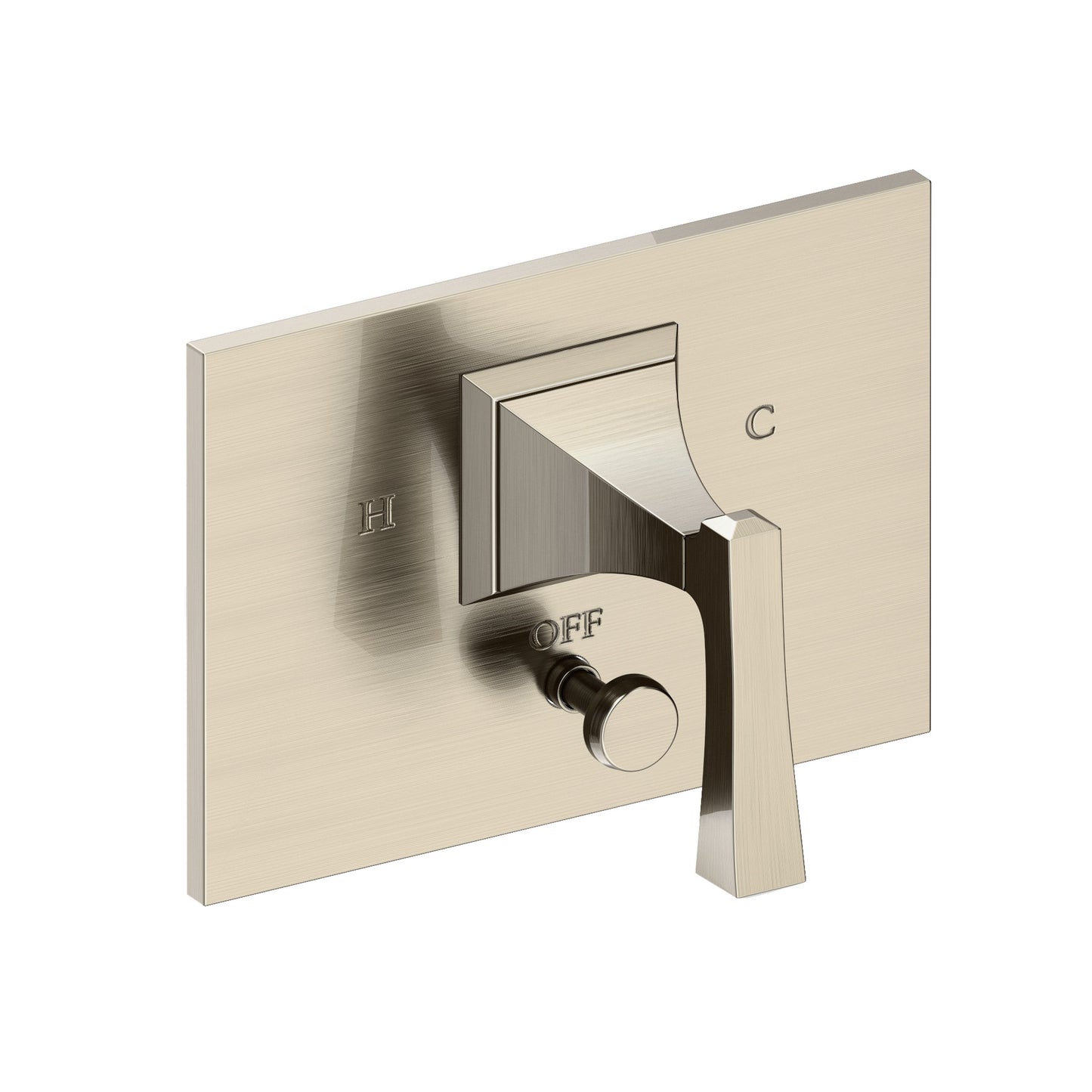 Newport Brass 5-2572BP Joffrey Balanced Pressure Tub & Shower Diverter Plate with Handle. Less Showerhead, arm and flange.