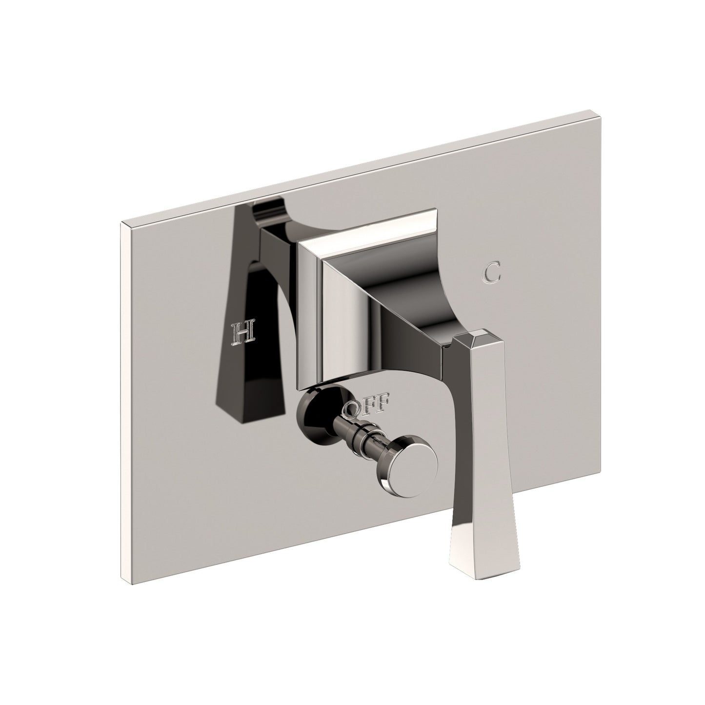 Newport Brass 5-2572BP Joffrey Balanced Pressure Tub & Shower Diverter Plate with Handle. Less Showerhead, arm and flange.