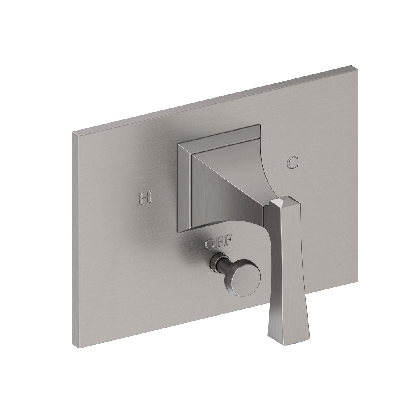 Newport Brass 5-2572BP Joffrey Balanced Pressure Tub & Shower Diverter Plate with Handle. Less Showerhead, arm and flange.