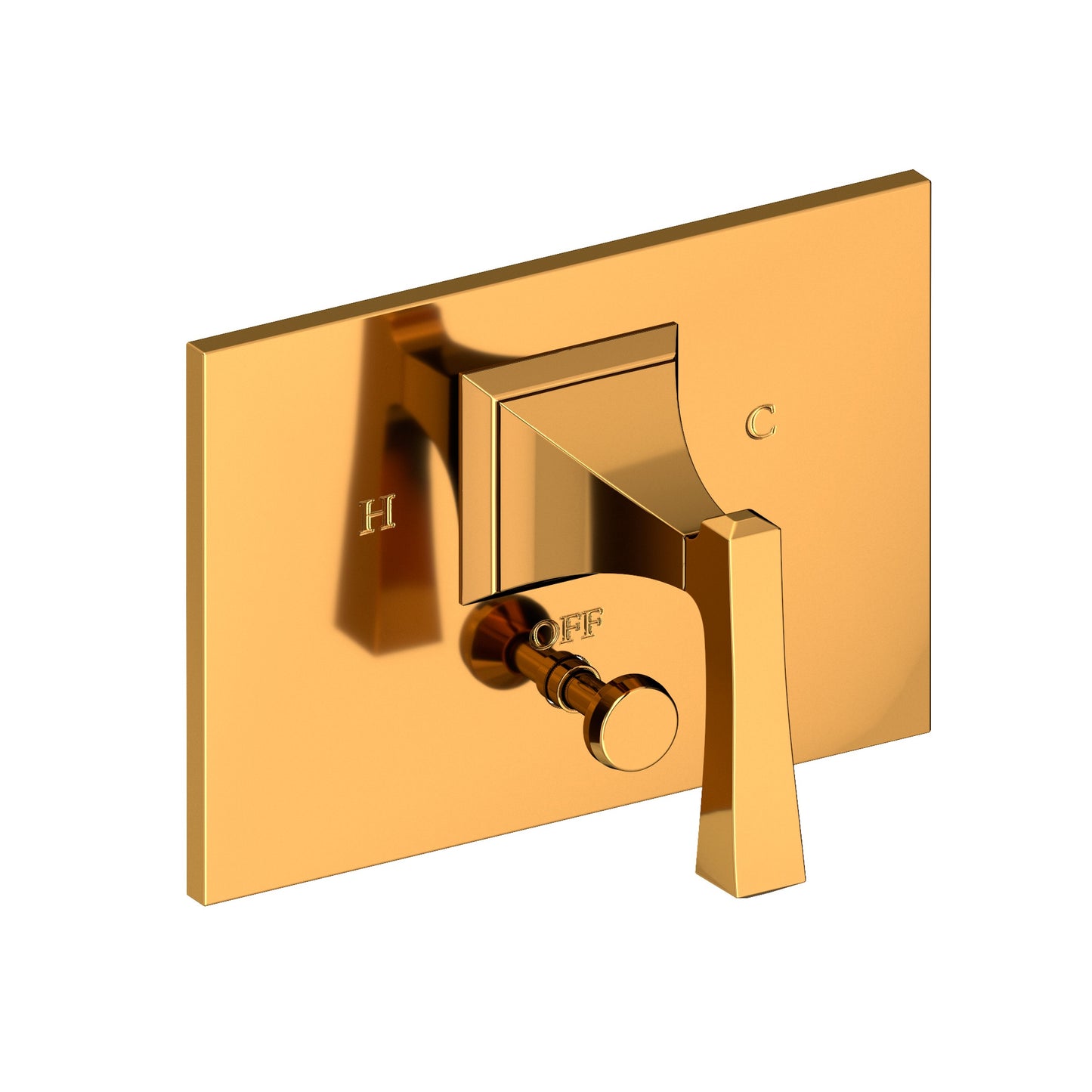 Newport Brass 5-2572BP Joffrey Balanced Pressure Tub & Shower Diverter Plate with Handle. Less Showerhead, arm and flange.