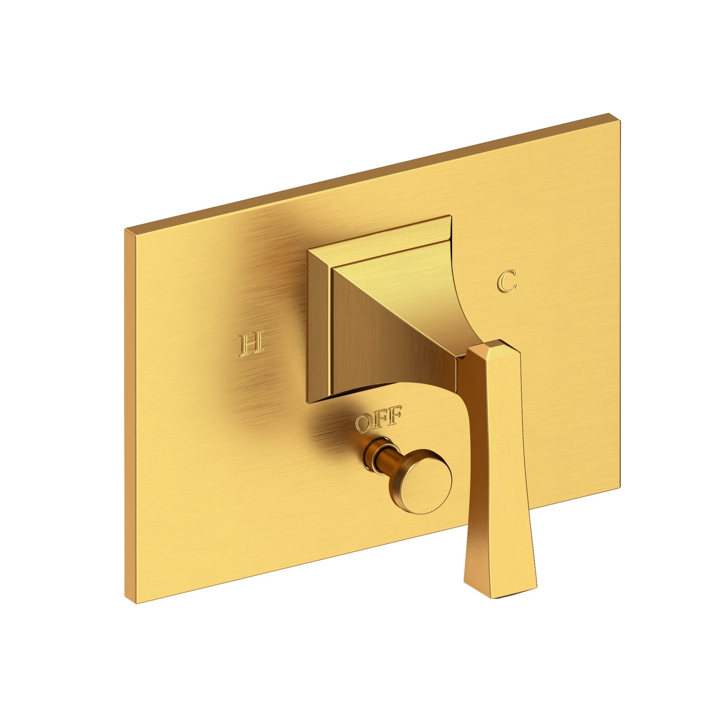 Newport Brass 5-2572BP Joffrey Balanced Pressure Tub & Shower Diverter Plate with Handle. Less Showerhead, arm and flange.