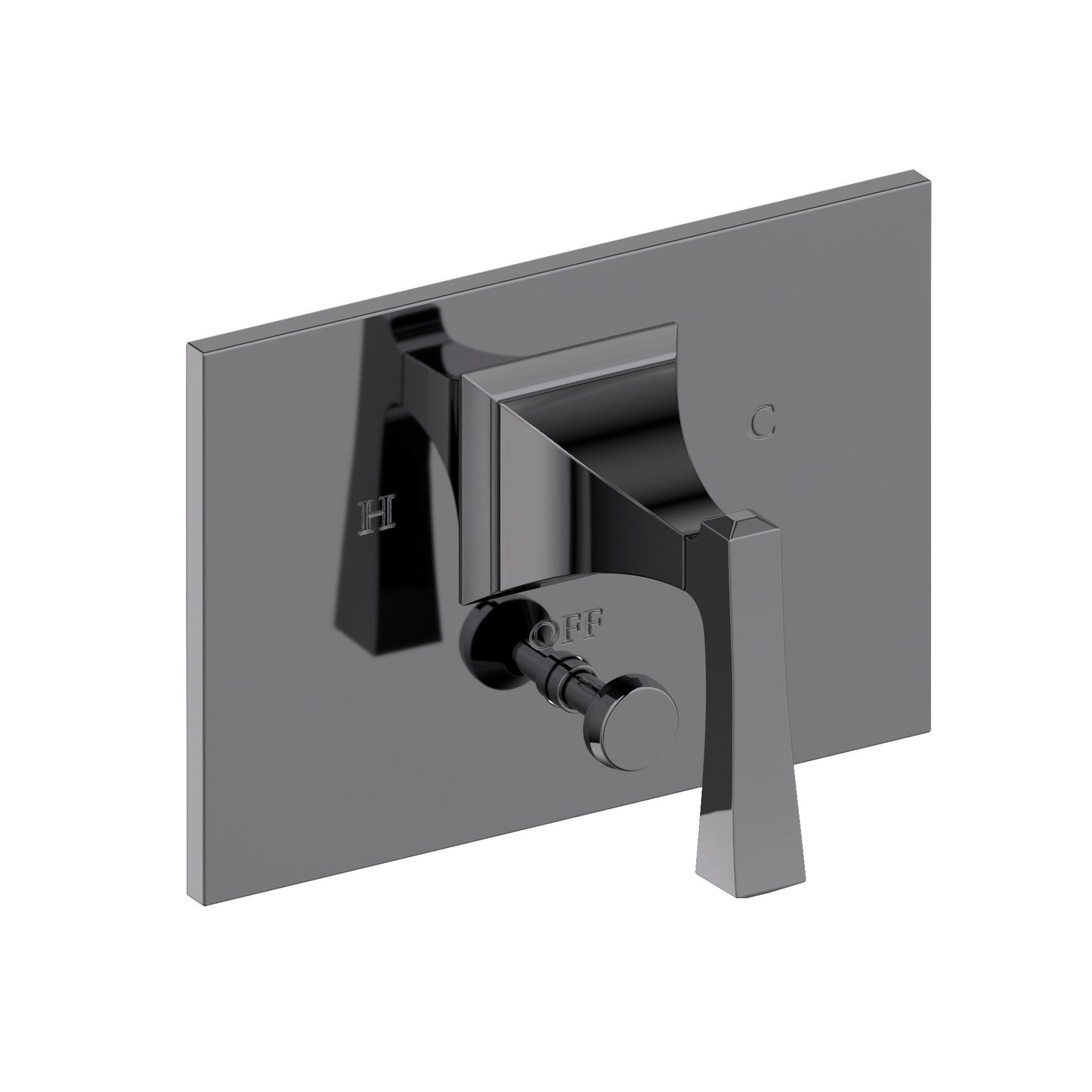 Newport Brass 5-2572BP Joffrey Balanced Pressure Tub & Shower Diverter Plate with Handle. Less Showerhead, arm and flange.