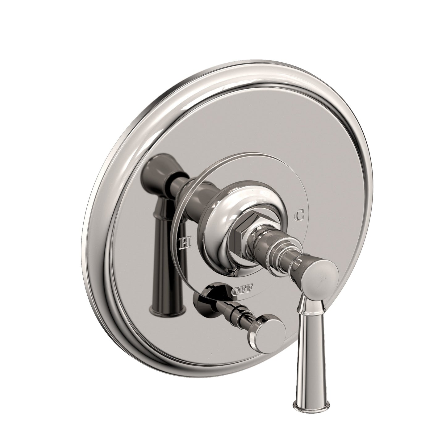 Newport Brass 5-2912BP Vander Balanced Pressure Tub & Shower Diverter Plate With Handle