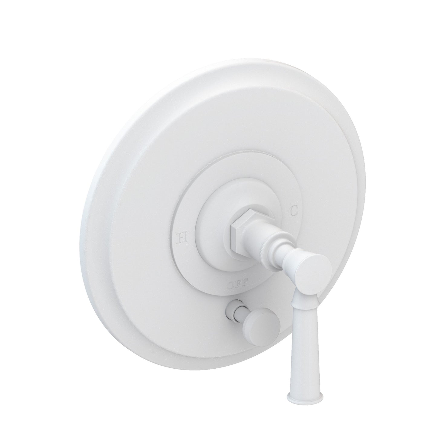 Newport Brass 5-2912BP Vander Balanced Pressure Tub & Shower Diverter Plate With Handle