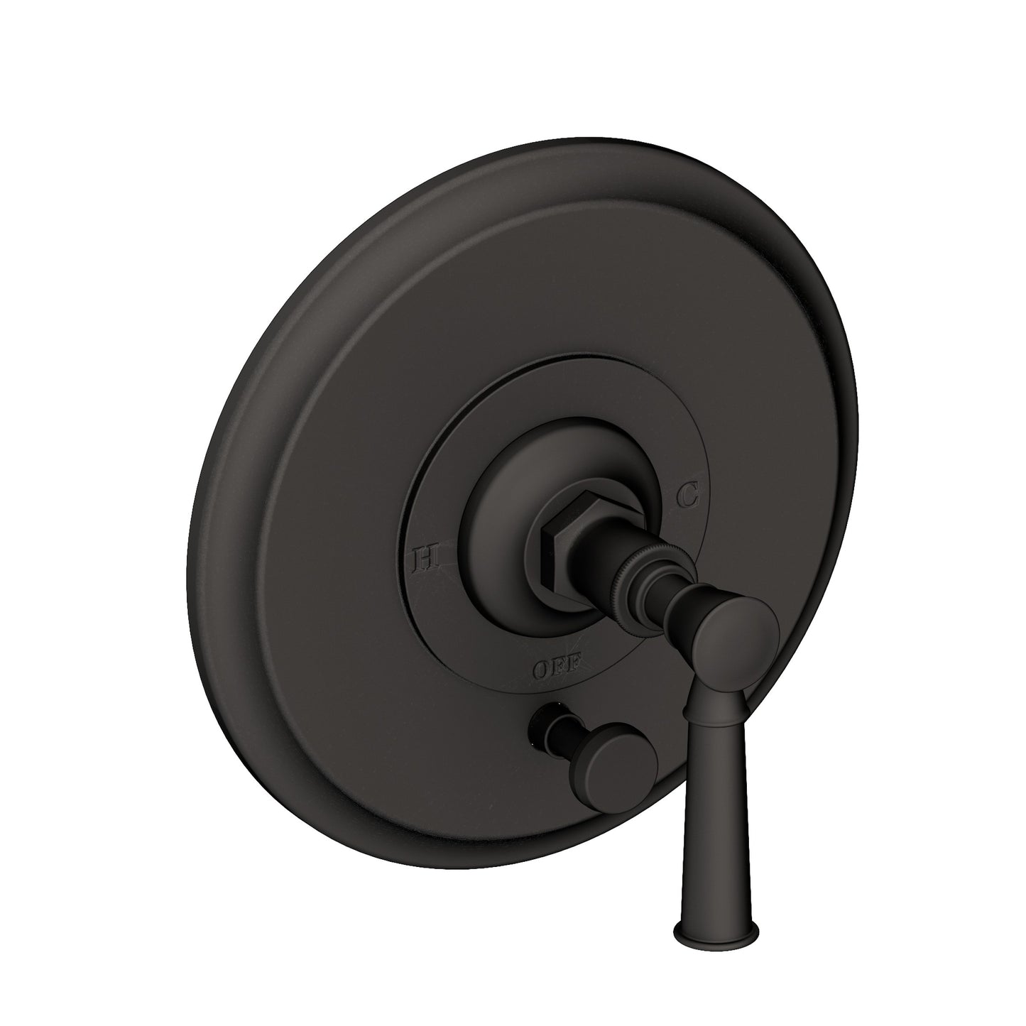 Newport Brass 5-2912BP Vander Balanced Pressure Tub & Shower Diverter Plate With Handle