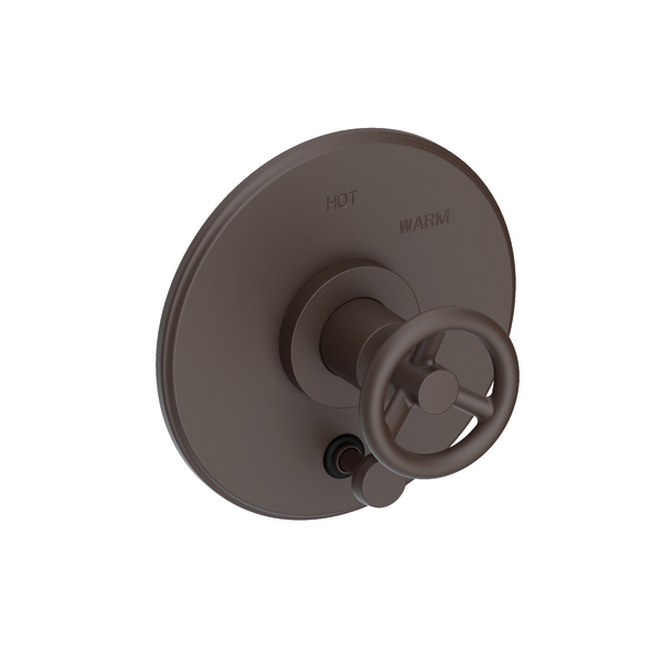 Newport Brass 5-2922BP Slater Balanced Pressure Tub & Shower Diverter Plate with Handle. Less Showerhead, arm and flange.