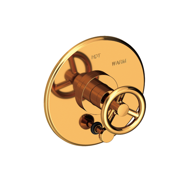 Newport Brass 5-2922BP Slater Balanced Pressure Tub & Shower Diverter Plate with Handle. Less Showerhead, arm and flange.
