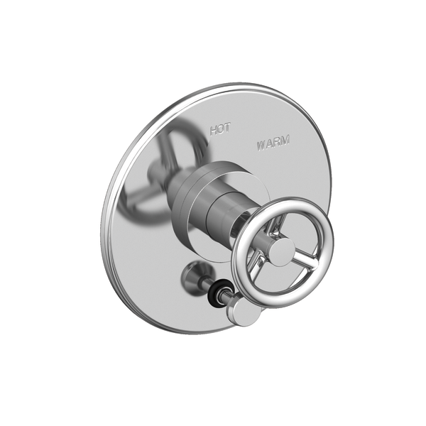 Newport Brass 5-2922BP Slater Balanced Pressure Tub & Shower Diverter Plate with Handle. Less Showerhead, arm and flange.