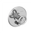 Newport Brass 5-2922BP Slater Balanced Pressure Tub & Shower Diverter Plate with Handle. Less Showerhead, arm and flange.