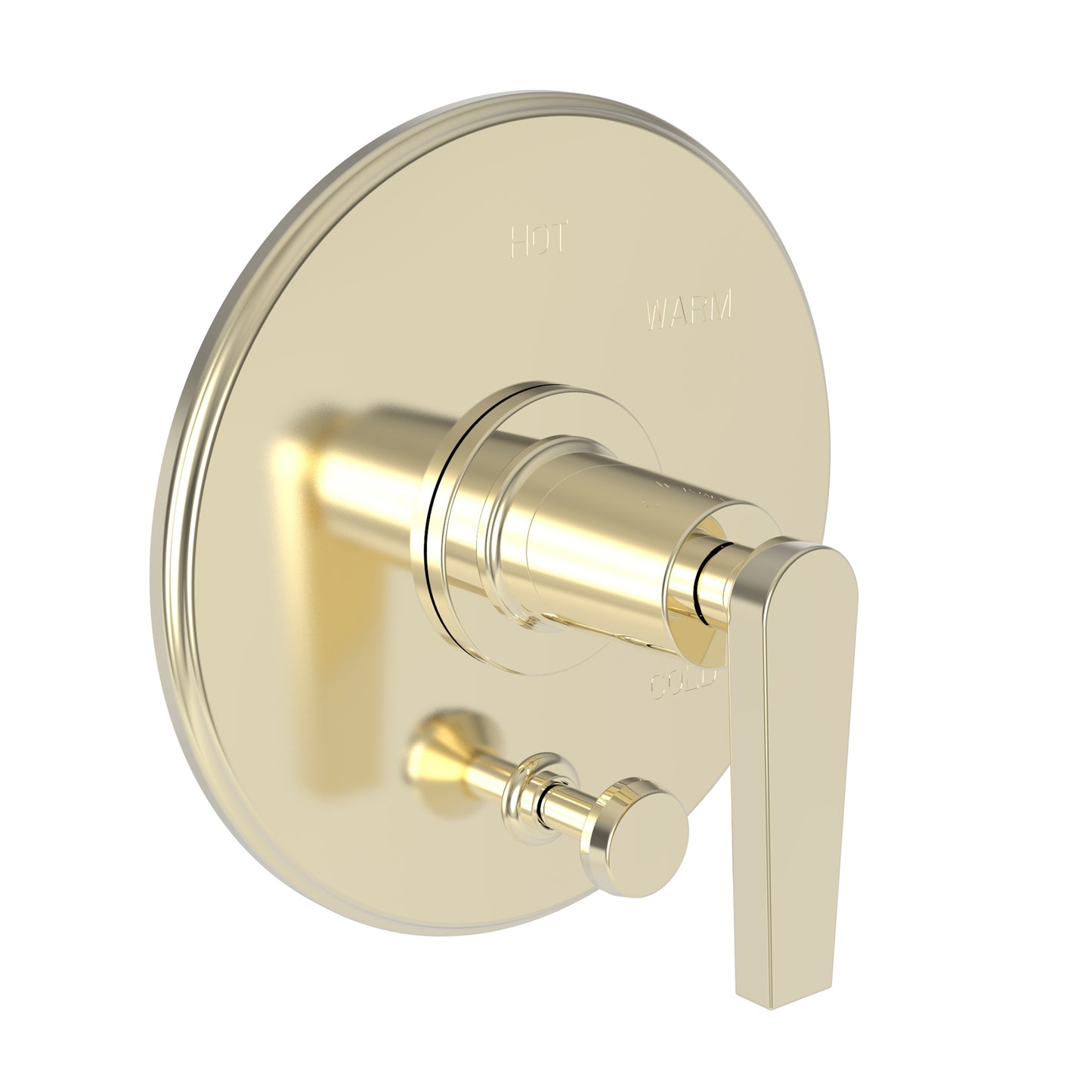 Newport Brass 5-2972BP Dorrance Balanced Pressure Tub & Shower Diverter Plate With Handle