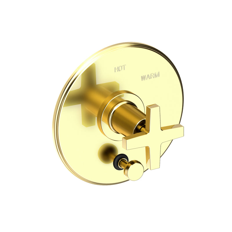 Newport Brass 5-2982BP Dorrance Balanced Pressure Tub & Shower Diverter Plate with Handle. Less Showerhead, arm and flange.