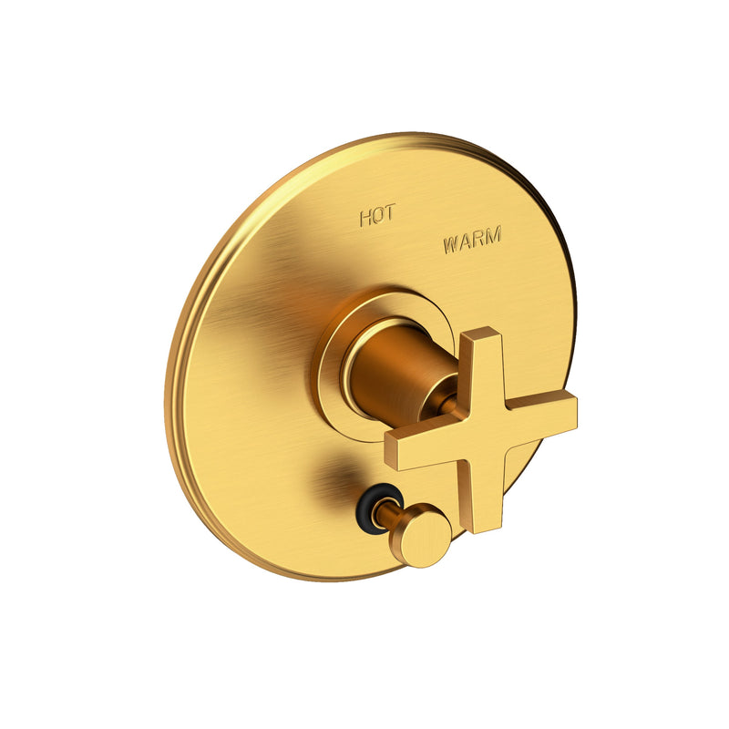 Newport Brass 5-2982BP Dorrance Balanced Pressure Tub & Shower Diverter Plate with Handle. Less Showerhead, arm and flange.