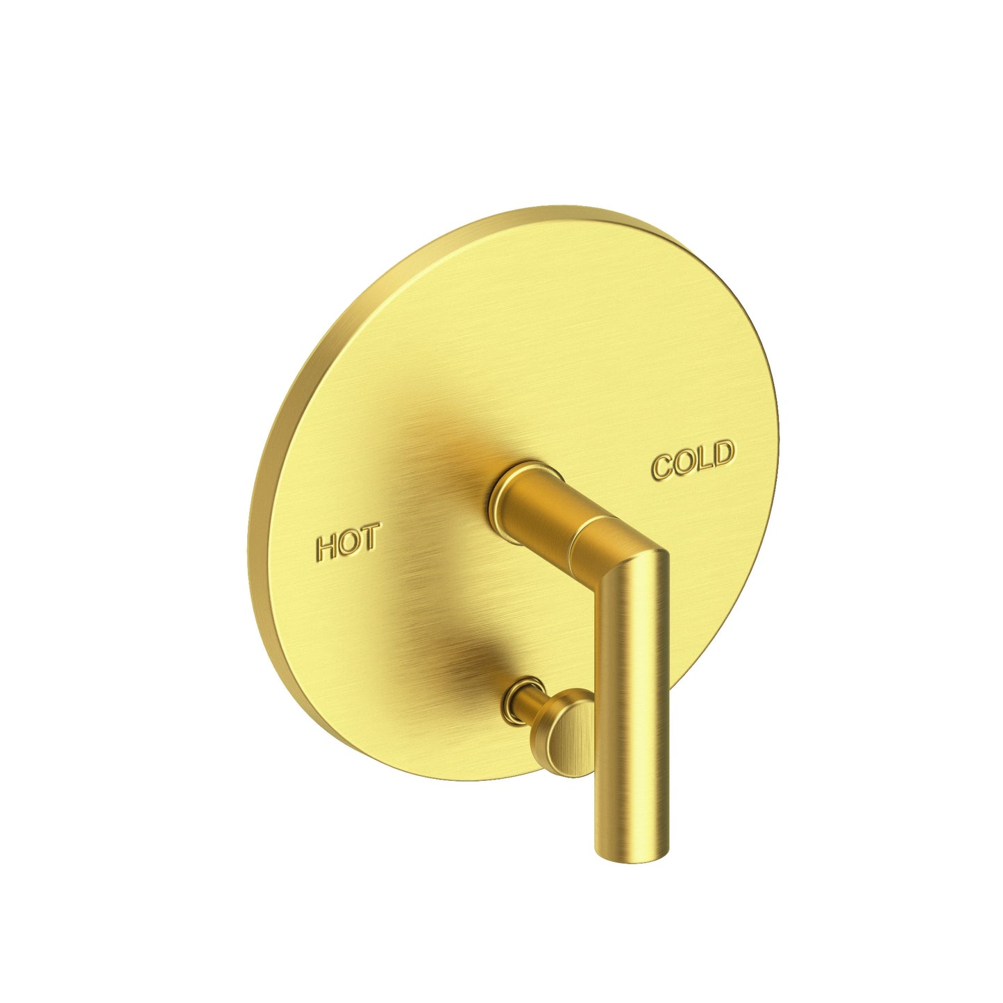 Newport Brass 5-3102BP Pavani Balanced Pressure Tub & Shower Diverter Plate with Handle. Less Showerhead, arm and flange.