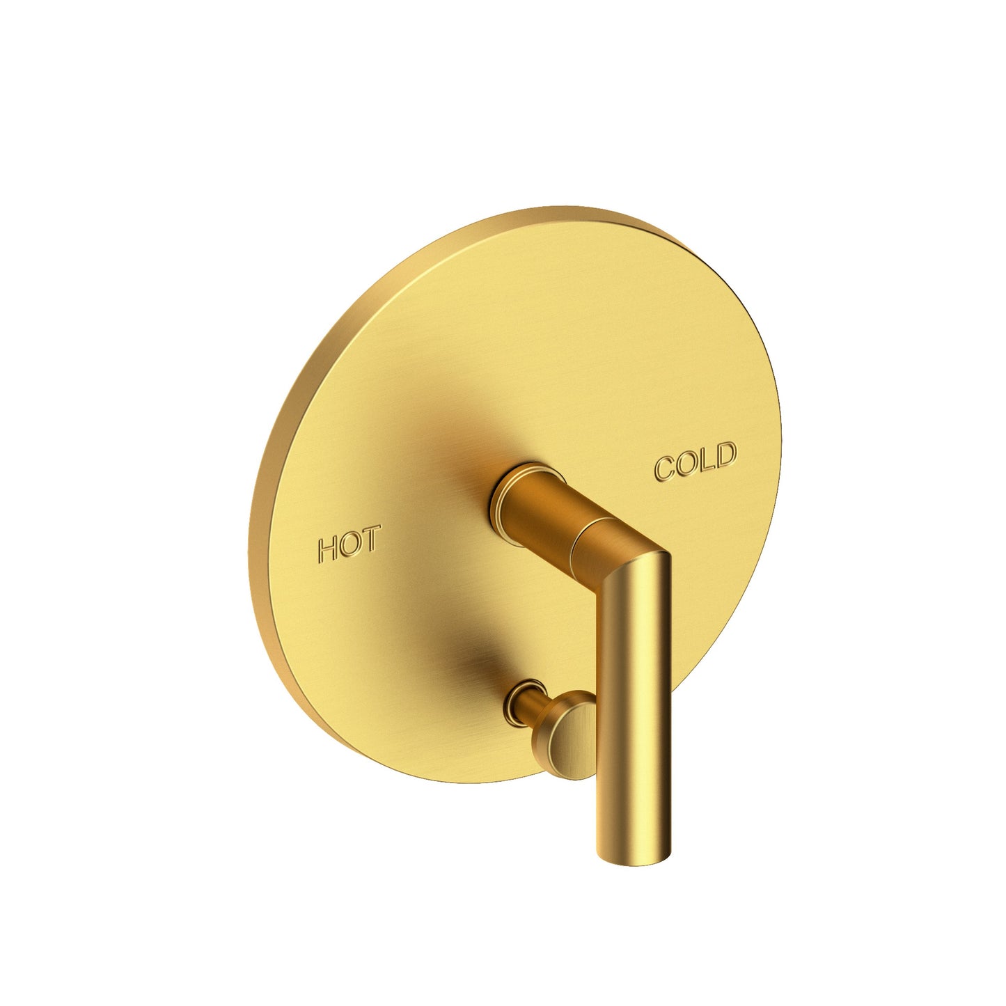 Newport Brass 5-3102BP Pavani Balanced Pressure Tub & Shower Diverter Plate with Handle. Less Showerhead, arm and flange.