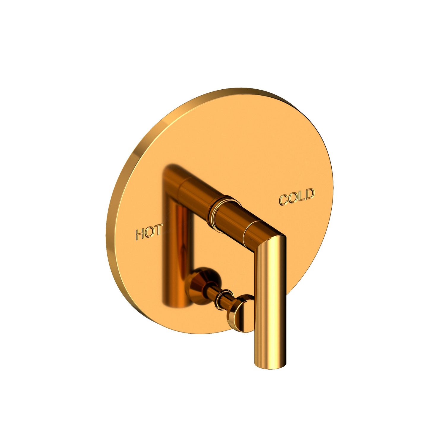 Newport Brass 5-3102BP Pavani Balanced Pressure Tub & Shower Diverter Plate with Handle. Less Showerhead, arm and flange.