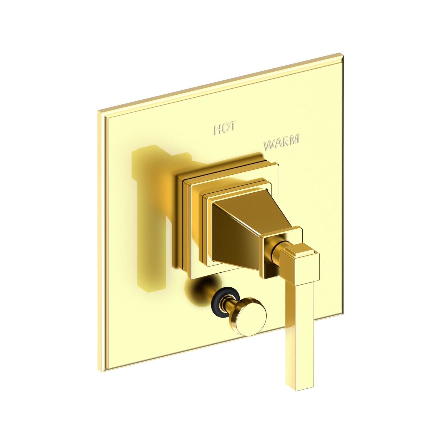 Newport Brass 5-3142BP Malvina Balanced Pressure Tub & Shower Diverter Plate with Handle