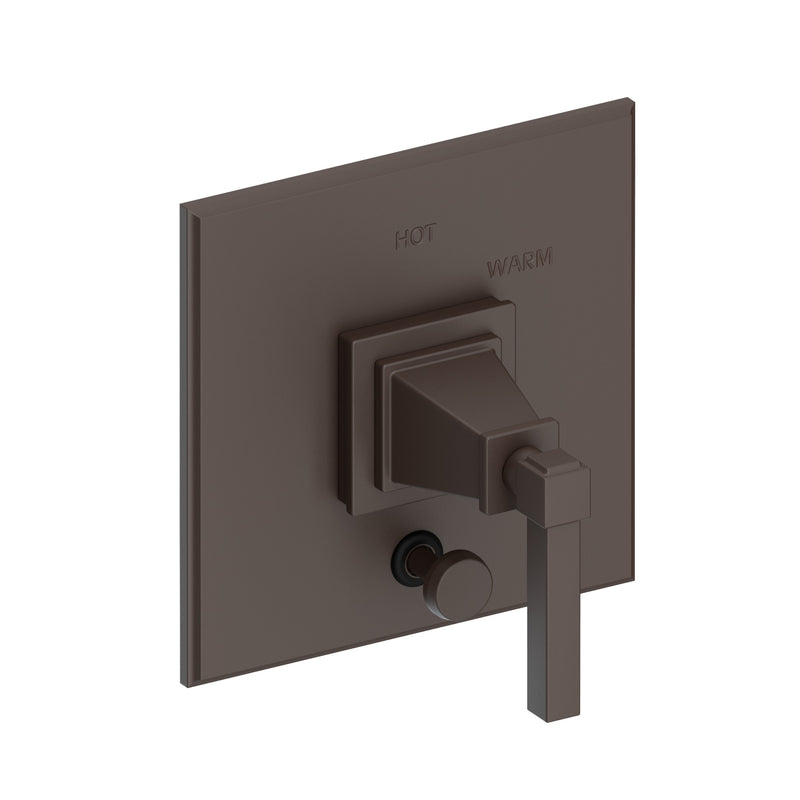 Newport Brass 5-3142BP Malvina Balanced Pressure Tub & Shower Diverter Plate with Handle