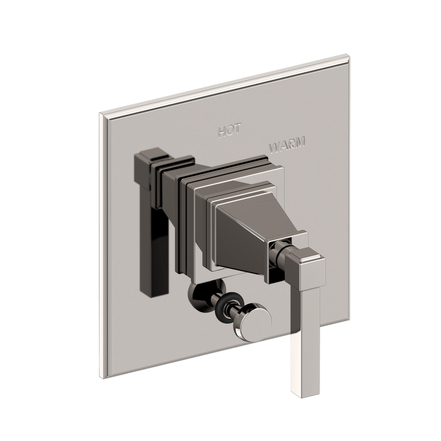 Newport Brass 5-3142BP Malvina Balanced Pressure Tub & Shower Diverter Plate with Handle