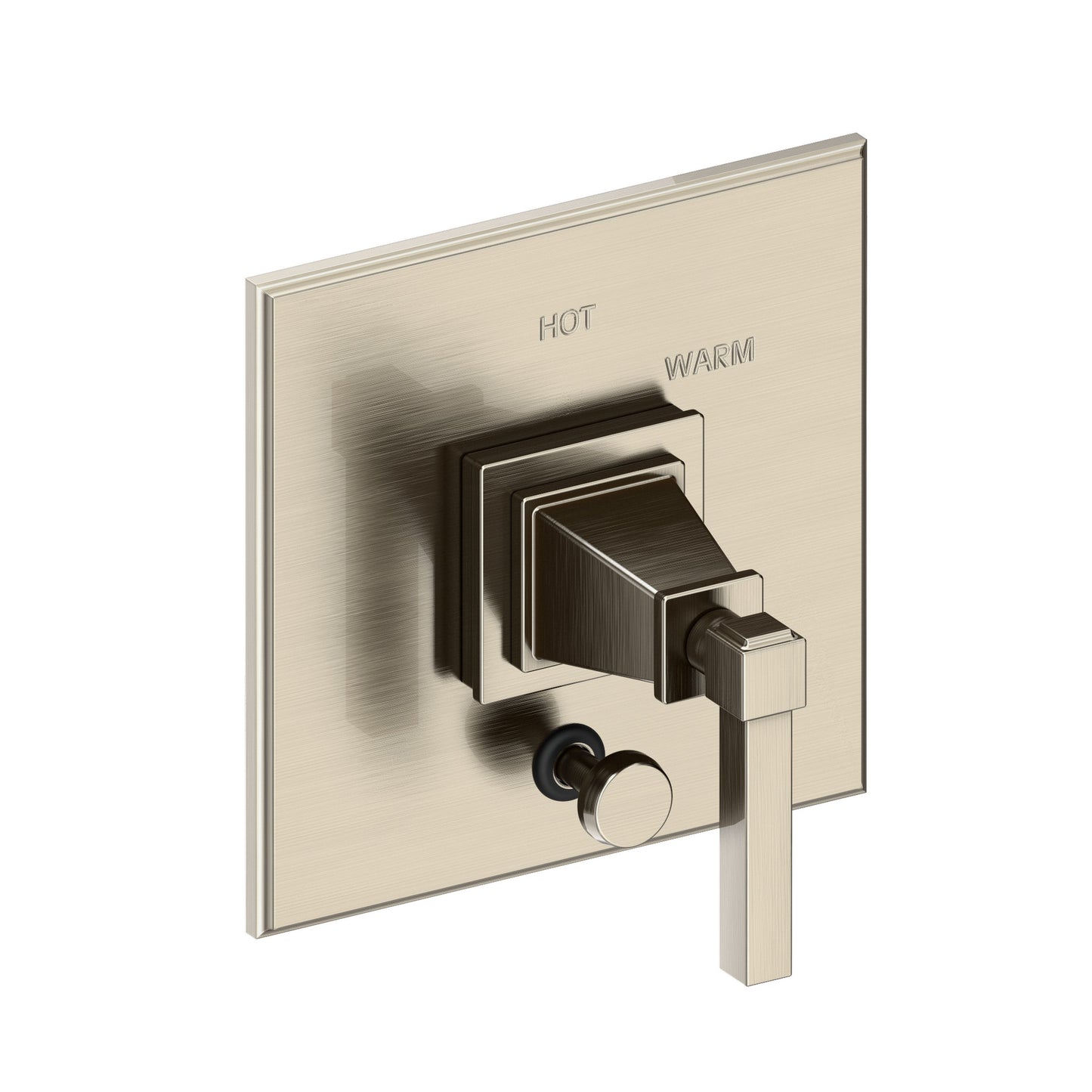 Newport Brass 5-3142BP Malvina Balanced Pressure Tub & Shower Diverter Plate with Handle